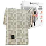 Brookstone Heated Throw - Blankets 50" X 60", Chic Plaid. Fixed Price $102.99.