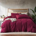 New Fedali Home Burgundy Red Duvet Cover Queen Size - Extra Cozy Bedding. Fixed Price $19.99.