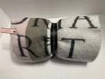 Victorias Secret Holiday Blanket Throw 2016 Pastel White Pink Gray 50X60 Inch. Fixed Price $23.99.