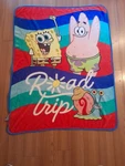 Spongebob Squarepants Road Trip Soft Throw Blanket, 40 X 50 Lovey 9-9. Fixed Price $18.50.