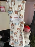 Cozy Moments Teacup Corgi Dog Soft Oversized Plush Throw Blanket 60 X70. Fixed Price $49.99.
