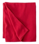 L.l. Bean Maine Twill Blanket Red New. Fixed Price $169.00.