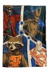 Marvel The Guardians Of Galaxy Blanket Oversized Throw 62" 90" Raccoon. Fixed Price $19.99.