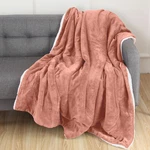 Elegant Comfort Reversible Solid Sherpa Throw All-season Blanket- Super. Fixed Price $27.15.