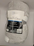 Mainstays Textured Velvet Plush Throw Blanket 50X60 Luxuriously Soft Nwt. Fixed Price $8.95.
