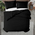 Kotton Culture 1 Pc Duvet Cover King, 09 - Black (no Comforter). Fixed Price $111.31.