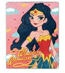 Dc Wonder Woman Silky Soft Throw 40" X 50" Truth Love Strength Blanket Diana. Fixed Price $28.00.