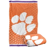 Clemson University Logo Dots Silky Touch Super Soft Throw Blanket. Fixed Price $51.99.