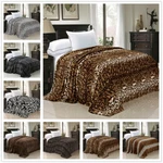 Leopard Animal Print Throw Blanket Flannel Fleece Soft & Stylish Home Gift Decor. Fixed Price $35.99.