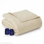 Shavel Micro Flannel Electric Heated Blanket - Queen. Fixed Price $27.00.