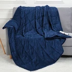 Alomidds Weighted (60"X80",20LBS Queen Size - Navy), Blanket.... Fixed Price $81.27.