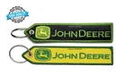 John Deere Tractor Keychain Double-sided Embroidered Fabric Durable Patch. Fixed Price $11.95.