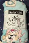 Nip Frankie & June Cute Cappuccino Corgiccino Plush Throw Blanket 50X60. Fixed Price $20.00.