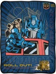 Transformers Autobots Roll Out Soft Fleece Throw Blanket 46" X 60". Fixed Price $31.49.