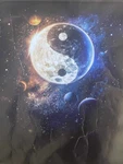 Regal Comfort Faux Fur Queen Yin Yang Galaxy Luxury Blanket Soft Cozy New. Fixed Price $32.00.