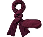 Marie Travel Boss Blanket Exclusive Set Rosewood Red Msrp $98. Fixed Price $44.99.