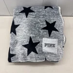Victorias Secret Pink Star Super Soft Sherpa Xl Lim Ed Plush Throw Blanket. Fixed Price $150.00.