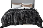 Bedsure Gentlesoft Fluffy Tie Dye Black Blankets Queen Size For Bed, Thick Sherp. Fixed Price $100.38.