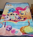 Shimmer And Shine Doll Vintage Y2K 2000S 3X4 Blanket Throw Nickelodeon. Fixed Price $34.99.