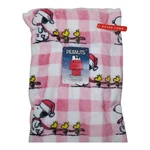 Peanuts Snoopy Woodstock Pet Throw Blanket By Berkshire Christmas Pink Plaid. Fixed Price $29.27.