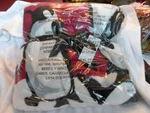Vera Bradley Fleece Throw Blanket 80" X 50" Playful Penguins Cabernet Nwt. Fixed Price $42.00.