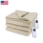 Sunbeam Royal Ultra Fleece Heated Electric Blanket King Size 90 X 100 12. Fixed Price $183.44.