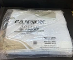 New Package- Vtg Cannon 72X90 Twin/full Light Blue Plymouth Blanket 70 Nos. Fixed Price $39.95.