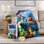 Disney Masterpiece "the Lion King" Oversized Vhs Box Throw Blanket 50" 70" Nib. Fixed Price $55.00.