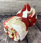 Mainstays Super Soft Poinsettia Throw Blanket, 50 X 60 - RN#52469. Fixed Price $21.99.