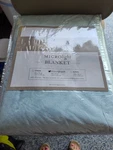 Premier Comfort Micro Lite Blanket Full Queen 90X90 New Sterling Blue. Fixed Price $42.00.
