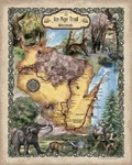Ice Age Trail Historic Map Art Blanket For Bed Sofa Couch Winter Travel & Gift. Fixed Price $56.99.