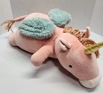 Pillowfort Weighted Plush Stuffed Pegasus Pink 20" X 7" 3 Lbs. Fixed Price $35.00.