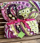 Vera Bradley Cozy Plush Throw Blanket Very Berry Paisley Pink Rare Nwt Sealed. Fixed Price $144.07.