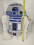 Official Lucas Film 17 Tall Star Wars R2-D2 Pillow Disney Plush Toy W/tag. Fixed Price $12.00.