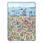 Waldo Collectibles Where On The Beach Fleece Throw Blanket 45 X 60. Fixed Price $34.37.