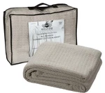 Hillfair 100% Soft Premium Combed Cotton Thermal Queen Blankets. Fixed Price $56.79.