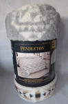 Pendleton Luxe Faux Fur Queen Bed Blanket 92" 98" Cross Roads New. Fixed Price $74.00.