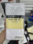 (set Of 12) Utopia Kitchen Hotel Napkins Cotton/poly - 18 X Square White. Fixed Price $12.00.