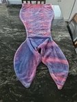 Mermaid Tail Blanket Kid Multi Color Cozy Throw Youth Snuggie Style Excellent. Fixed Price $7.49.