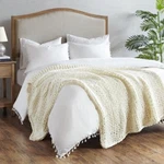 Madison Park Chunky-knit Handmade Throw, 50 X 60. Fixed Price $87.30.