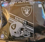Raiders Nfl Official Twin Blanket 60IN X 80IN 100% Polyester 152CM 203CM New. Fixed Price $45.00.