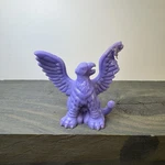 Vintage Figurine Griffin #5 Monster My Pocket Series 1 Purple 2. Fixed Price $11.99.