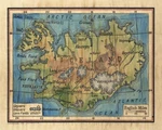 Iceland 1906 Map Art Vintage Blanket For Bed Sofa Chair Gift & Winter Travel. Fixed Price $142.99.