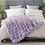 Dreamnine Decorative Soft Fuzzy Faux Fur Throw Blanket For Couch Sofa 50" 6.... Fixed Price $93.89.