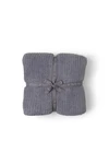Barefoot Dreams Cozychic Ribbed Blanket, Graphite, King. Fixed Price $180.19.
