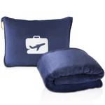 Blanket Travel Bag Pillowcase Sleeve Backpack Clip Navy Blue Eversnug. Fixed Price $43.12.