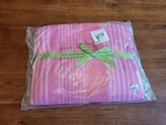 Vera Bradley Pink Tonal Stripe Soft Woven Throw Blanket 66" X 56" - Nwt. Fixed Price $39.99.