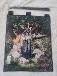 Psalm 23 Tapestry Throw Blanket Pure Country Weavers Raoul Vitale 32 X 26/ROD. Fixed Price $20.00.