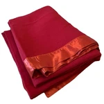 1950S Golden Dawn Penny 100% Wool Blanket Jc Penney Red Satin Binding 72X88. Fixed Price $78.95.