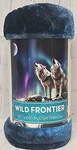 Frontier Wilderness Wolf Pack Plush Throw 50" X 60" Soft Polyester. Fixed Price $21.38.